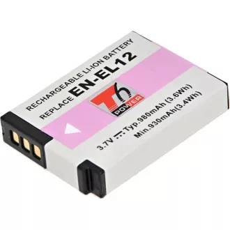 Baterija T6 Power Nikon EN-EL12, 1050mAh, 3,8Wh, črna Baterija T6 Power Nikon EN-EL12, 1050mAh, 3,8Wh, črna