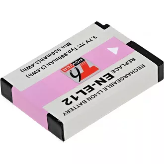 Baterija T6 Power Nikon EN-EL12, 1050mAh, 3,8Wh, črna Baterija T6 Power Nikon EN-EL12, 1050mAh, 3,8Wh, črna