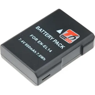 Baterija T6 Power za Nikon EN-EL14, EN-EL14a, EN-EL14e, 950 mAh, 7 Wh Baterija T6 Power za Nikon EN-EL14, EN-EL14a, EN-EL14e, 950 mAh, 7 Wh
