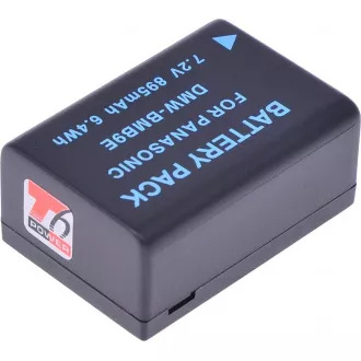 Baterija T6 Panasonic DMW-BMB9, DMW-BMB9E, DMW-BMB9GK, BP-DC9, 895mAh, 6,4Wh