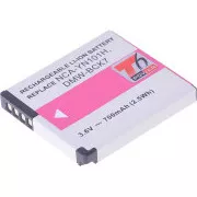 Baterija T6 Power Panasonic DMW-BCK7, DMW-BCK7E, NCA-YN101H, NCA-YN101F, NCA-YN101G, 700mAh, 2,5Wh