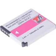 Baterija T6 Power Panasonic DMW-BCK7, DMW-BCK7E, NCA-YN101H, NCA-YN101F, NCA-YN101G, 700mAh, 2,5Wh