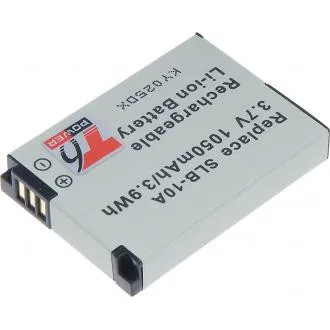 Baterija T6 Power za Samsung SLB-10A, BN-VH105, 1050 mAh, 3,9 Wh Baterija T6 Power za Samsung SLB-10A, BN-VH105, 1050 mAh, 3,9 Wh