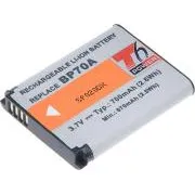 Baterija T6 Power za Samsung BP-70A, BP70A, SLB-70A, 700 mAh, 2,6 Wh