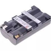 Baterija T6 power Sony NP-F330, NP-F530, NP-F550, NP-F570, 2600mAh, 18,7Wh, siva
