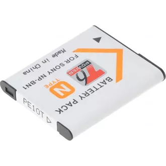 Baterija T6 Power Sony NP-BN1, 600mAh, 2,2Wh, siva