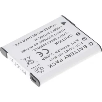 Baterija T6 Power Sony NP-BN1, 600mAh, 2,2Wh, siva