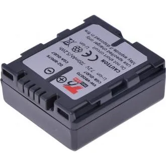 Baterija T6 Power za Panasonic VW-VBD070, CGA-DU07, CGR-DU07, Hitachi DZ-BP07S, 720 mAh, 5,2 Wh Baterija T6 Power za Panasonic VW-VBD070, CGA-DU07, CGR-DU07, Hitachi DZ-BP07S, 720 mAh, 5,2 Wh
