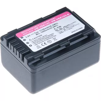 Baterija T6 power Panasonic VW-VBK180, VW-VBL090, 1720mAh, 6,2Wh, črna Baterija T6 power Panasonic VW-VBK180, VW-VBL090, 1720mAh, 6,2Wh, črna