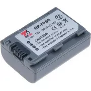 Baterija T6 Power Sony NP-FP30, NP-FP50, 750mAh, 5,4Wh, siva