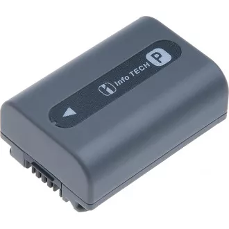 Baterija T6 Power Sony NP-FP30, NP-FP50, 750mAh, 5,4Wh, siva