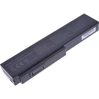 Baterija T6 Power za Asus M50, G50, G60, N43, N53, N61, B43, X55, X57, X64, 5200mAh, 58Wh, 6 celic