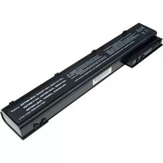 T6 Napajalna baterija za HP EliteBook 8560w, 8570w, 8760w, 8770w, 5200mAh, 77Wh, 8 celic