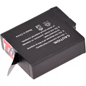 Baterija T6 Power za GoPro Hero5, Hero6 Black, AHDBT-501, AABAT-001, 601-10197-000, 1250mAh, 4,8Wh