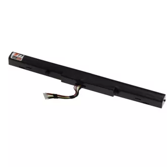Baterija T6 Power za Asus X450J, X550Z, X750J, X751L, X751LA, X751MA, 2600mAh, 37Wh, 4-celična, Li-ion
