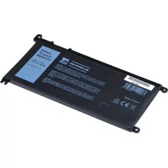 Baterija T6 Power za Dell Insprion 15 5568, 5578, Vostro 5468, 5568, 3680mAh, 42Wh, 3 celice, Li-pol