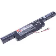 Baterija T6 Power Acer Aspire E5-575, E5-774, F5-573, TravelMate P256-G2, 5200mAh, 56Wh, 6 celic