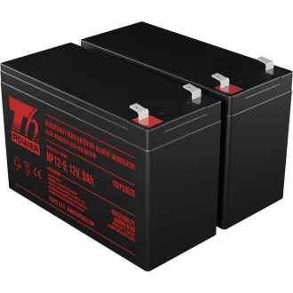 T6 Power RBC124, RBC142, RBC177, RBC109, RBC33 - komplet baterij