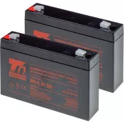 T6 Power RBC18 - komplet baterij