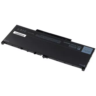 Baterija T6 Power za Dell Latitude E7270, E7470, 12 E7270, 14 E7470, 7200mAh, 55Wh, 4-celična, Li-pol