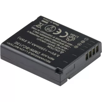 Baterija T6 Power za Panasonic DMW-BCJ13, DMW-BC13, BP-DC10, 1250mAh, 4,5Wh