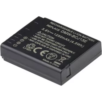Baterija T6 Power za Panasonic DMW-BCJ13, DMW-BC13, BP-DC10, 1250mAh, 4,5Wh