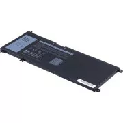 Baterija T6 Power Dell Insprion 7778, 7779, 7573, 7577, Latitude 3380, 3685mAh, 56Wh, 4-celična, Li-pol