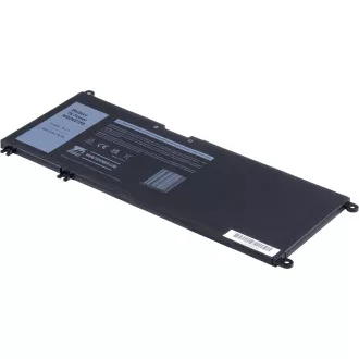 Baterija T6 Power Dell Insprion 7778, 7779, 7573, 7577, Latitude 3380, 3685mAh, 56Wh, 4-celična, Li-pol