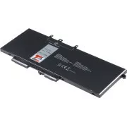 Baterija T6 Power Dell Latitude 5280, 5290, 5480, 5490, 5580, 5590, 8950mAh, 68Wh, 4-celična, Li-pol