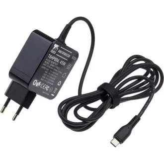 T6 Power Univerzalni adapter za prenosne računalnike, 45 W, USB-C