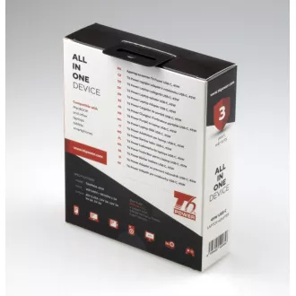 T6 Power Univerzalni adapter za prenosne računalnike, 45 W, USB-C