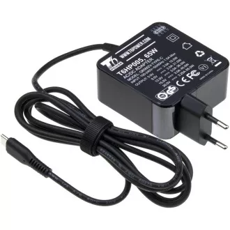 T6 Power univerzalni adapter za prenosne računalnike, 65 W, USB-C