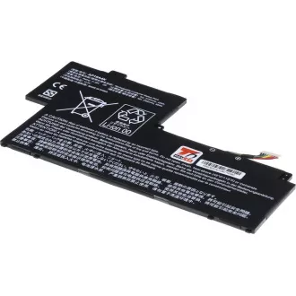 Baterija T6 Power Acer Swift 1 SF113-31, Aspire One AO1-132, 3770mAh, 42Wh, 3-celična, Li-pol