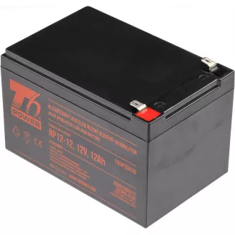 Baterija T6 Power NP12-12, 12V, 12Ah, F2