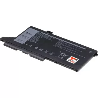 Baterija T6 Power za Dell Latitude 5420, 5520, Precision 3560, 3680mAh, 42Wh, 3-celična, Li-pol