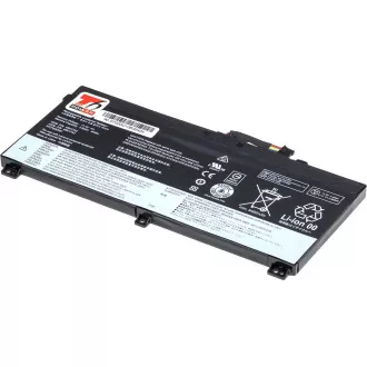 Baterija T6 Power Lenovo ThinkPad T550, T560, W550s, P50s, notranja, 3900mAh, 44Wh, 3-celična, Li-pol