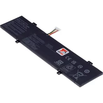 Baterija T6 Power za Asus VivoBook Flip 14 TP412UA, TP412FA, 3640mAh, 42Wh, 3-celična, Li-poly