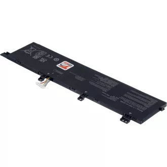 Baterija T6 Power za Asus VivoBook S432F, S532F, X432F, X532F, 3640mAh, 42Wh, 3 celice, Li-poly