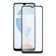 Zaščita zaslona REALME C21 (full COVER black) Zaščita iz kaljenega stekla