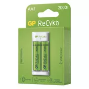 Polnilec baterij GP Eco E211   2× AA REC 2000
