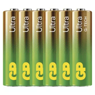 GP Alkalne baterije ULTRA AA (LR6)- 6 kosov GP Alkalne baterije ULTRA AA (LR6)- 6 kosov