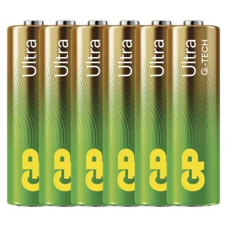 GP Alkalne baterije ULTRA AA (LR6)- 6 kosov GP Alkalne baterije ULTRA AA (LR6)- 6 kosov