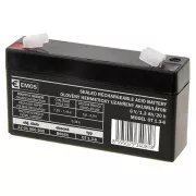 Akumulator SLA 6V/1,3Ah FA -4,7mm