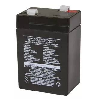 Akumulator SLA 6V /4Ah FA-4,7mm