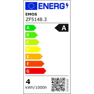 LED žarnica A60/E27/3,8W/60W/806lm/nevtralno bela, 3 kosi LED žarnica A60/E27/3,8W/60W/806lm/nevtralno bela, 3 kosi