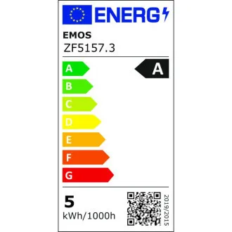 LED žarnica A60/E27/5W/75W/1060lm/topla bela 3KS