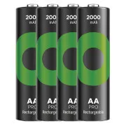 GP Baterija za ponovno polnjenje. ReCyko Pro AA (HR6) 2000mAh - 4ks