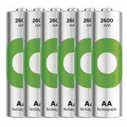 GP Baterija za ponovno polnjenje. ReCyko 2600 AA (HR6) - 6 kosov