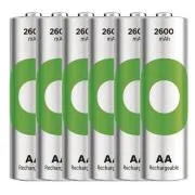GP Baterija za ponovno polnjenje. ReCyko 2600 AA (HR6) - 6 kosov