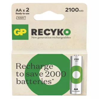 GP Baterija za ponovno polnjenje. ReCyko 2100 AA (HR6) - 2 kosa